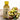 Bottle of Brooklane olive oil with a wooden bowl of green olives on a wooden surface
